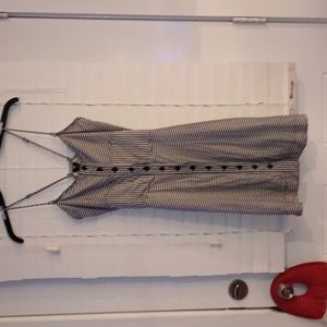 Size Medium Button Up Sun Dress with Pockets